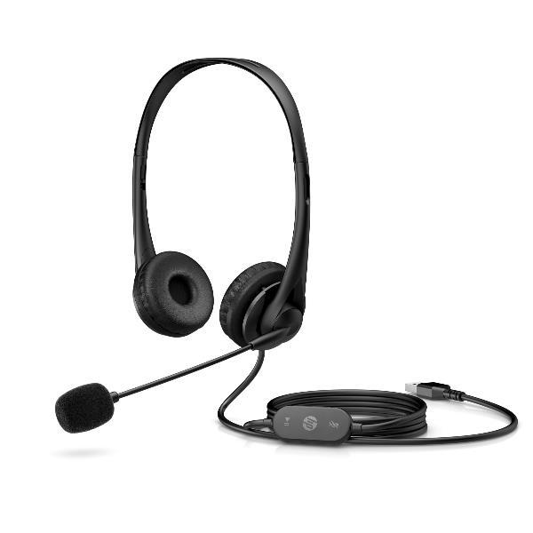 HP CUFFIE CON MICROFONO 1 X USB TIPO …